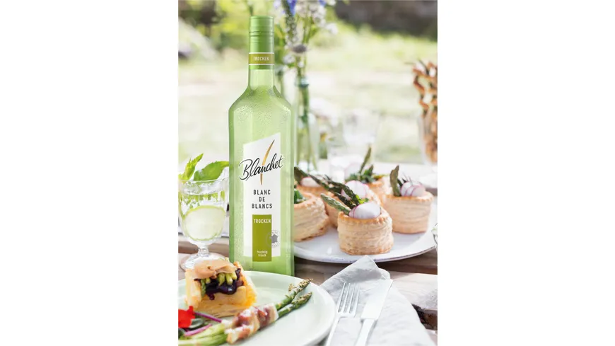 Blanchet 0,75l Blanc de Blancs Trocken, 0,75 Liter 750 ml