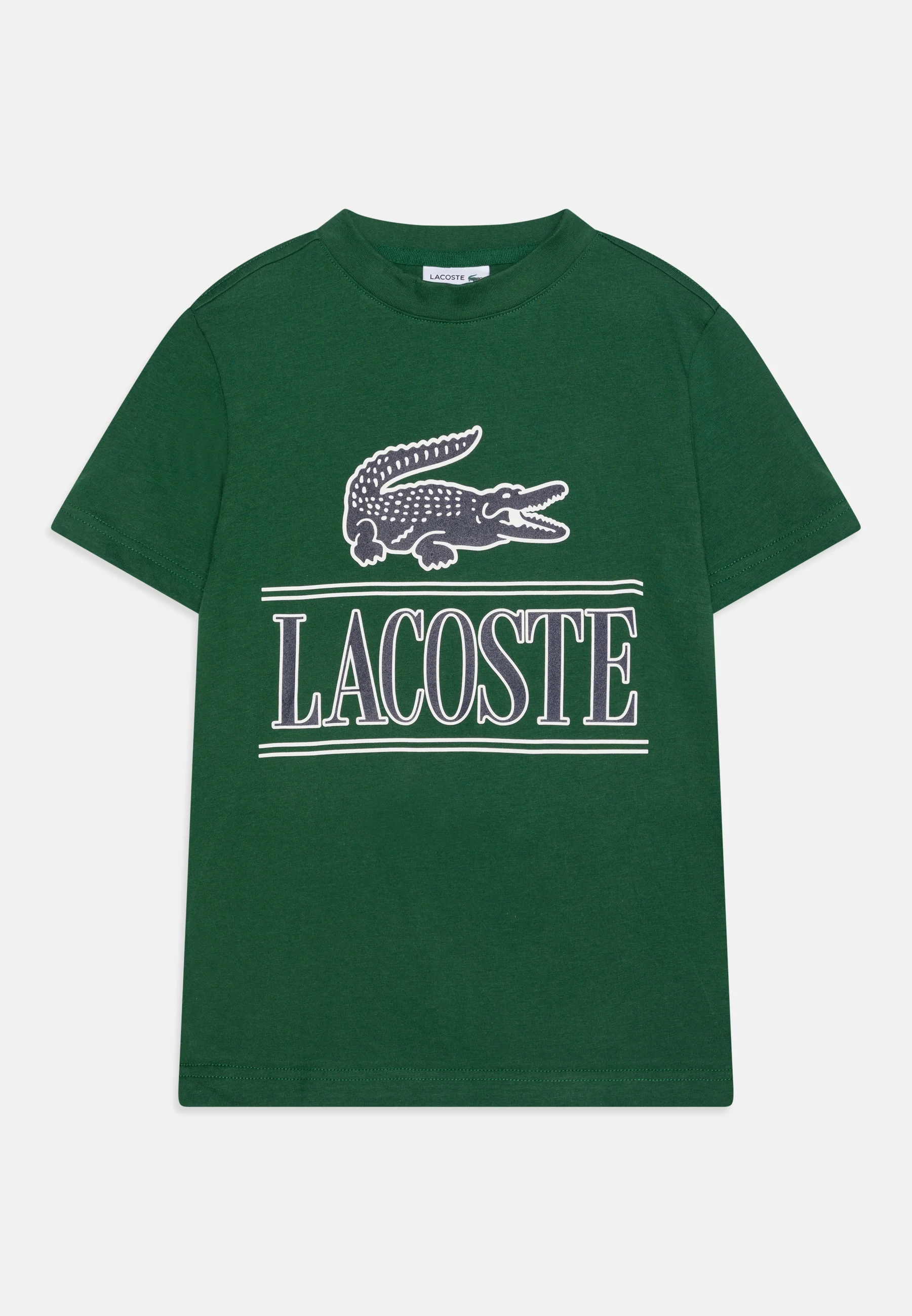 Lacoste TEE BIG CROCO AND SCRIPT - Camiseta con estampado