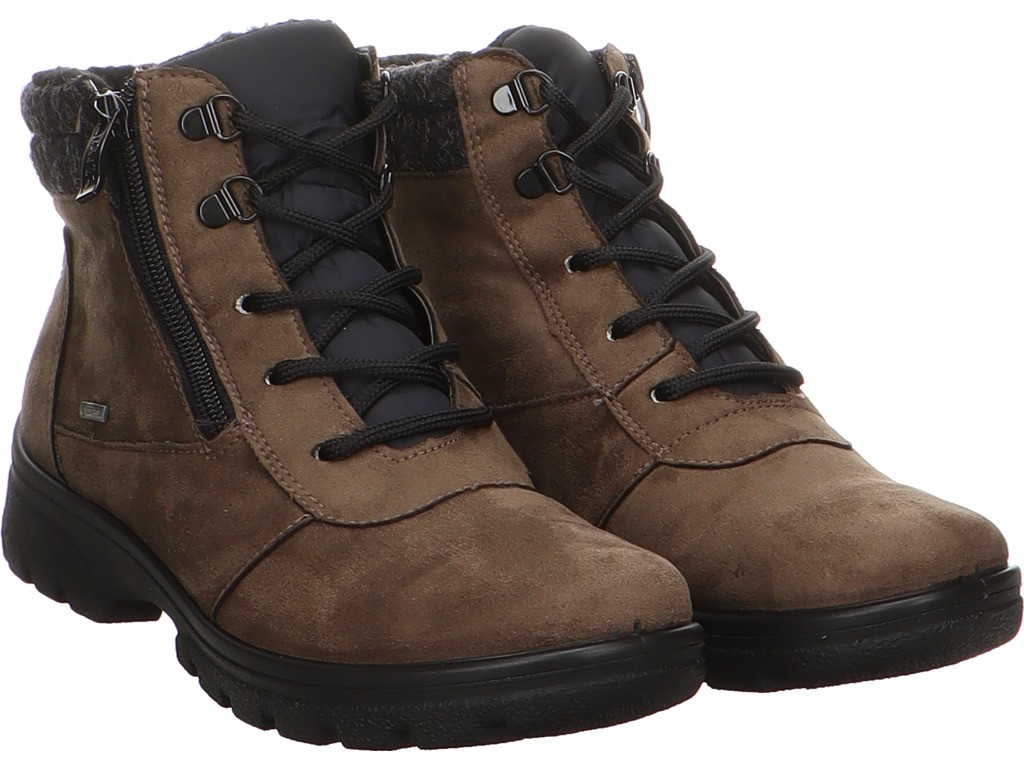 ARA Schnür-Stiefeletten taupe SAAS FEE