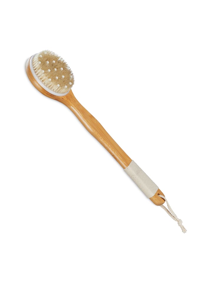 relaxdays Rückenbürste in Natur/ Creme günstig kaufen onesize