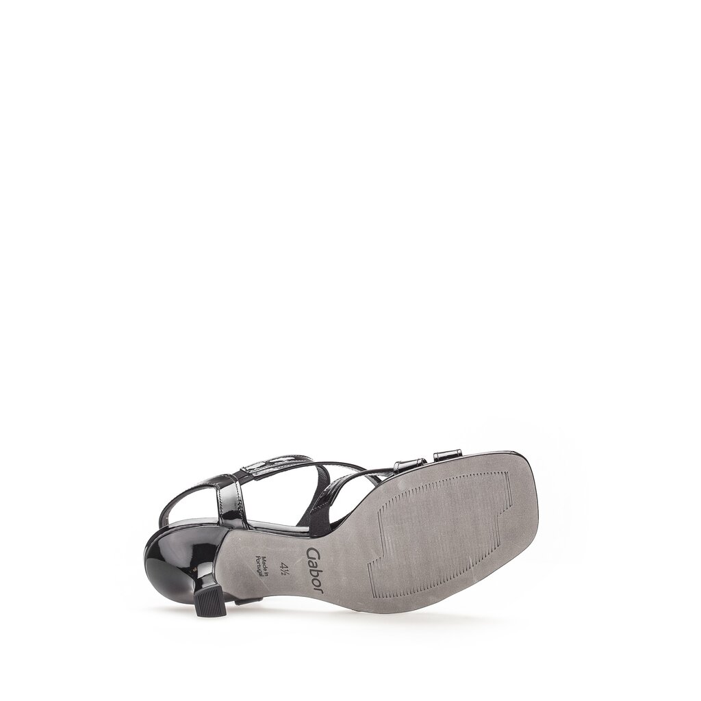 Gabor fashion Riemchensandale schwarz