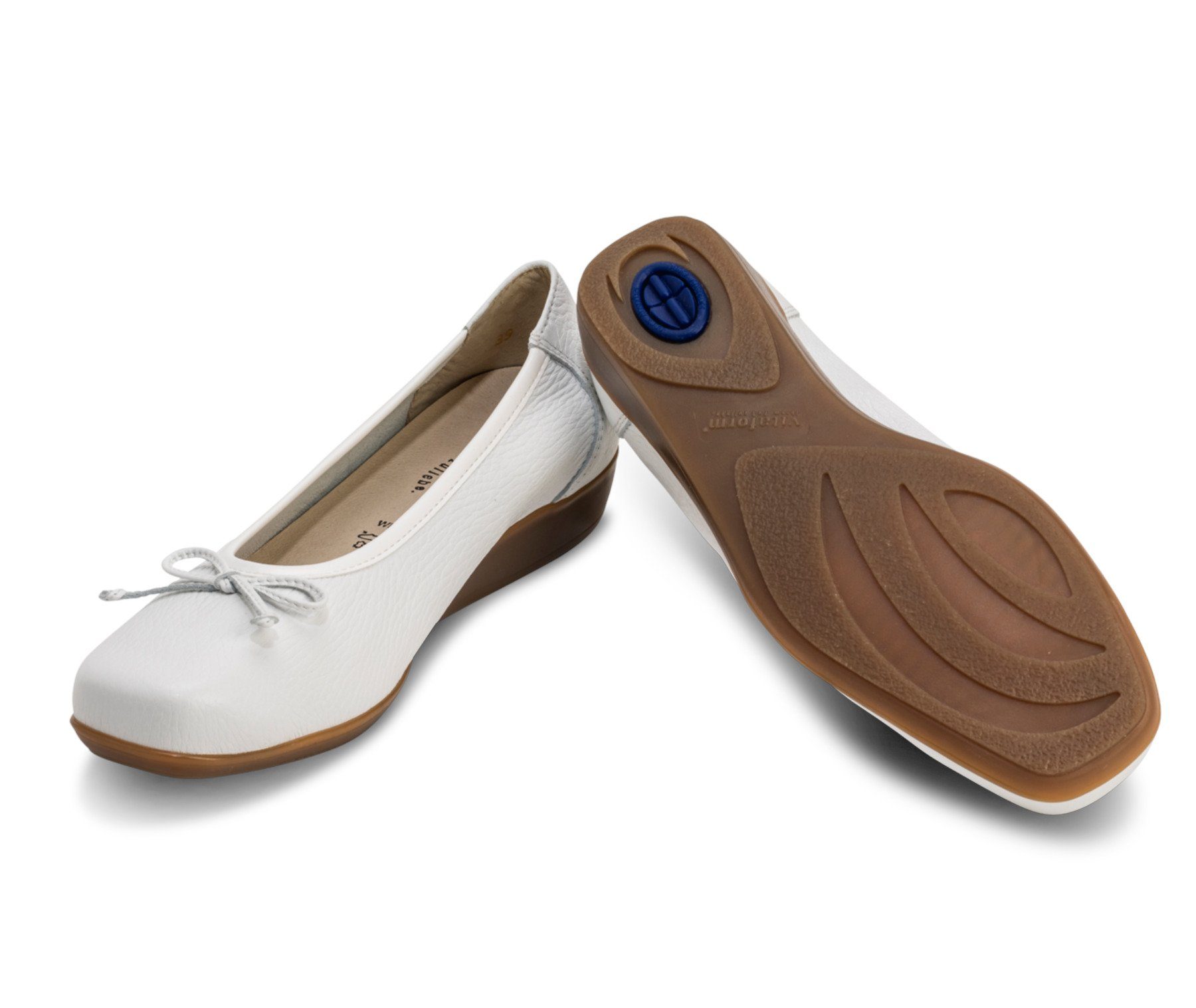 vitaform Damenschuhe Ballerina Hirschleder Ballerina