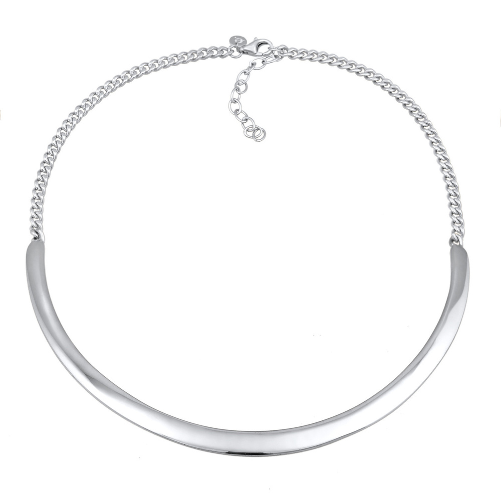 Elli PREMIUM Elli PREMIUM Collier Femmes Collier Cuff Basique en argent sterling 925 collier