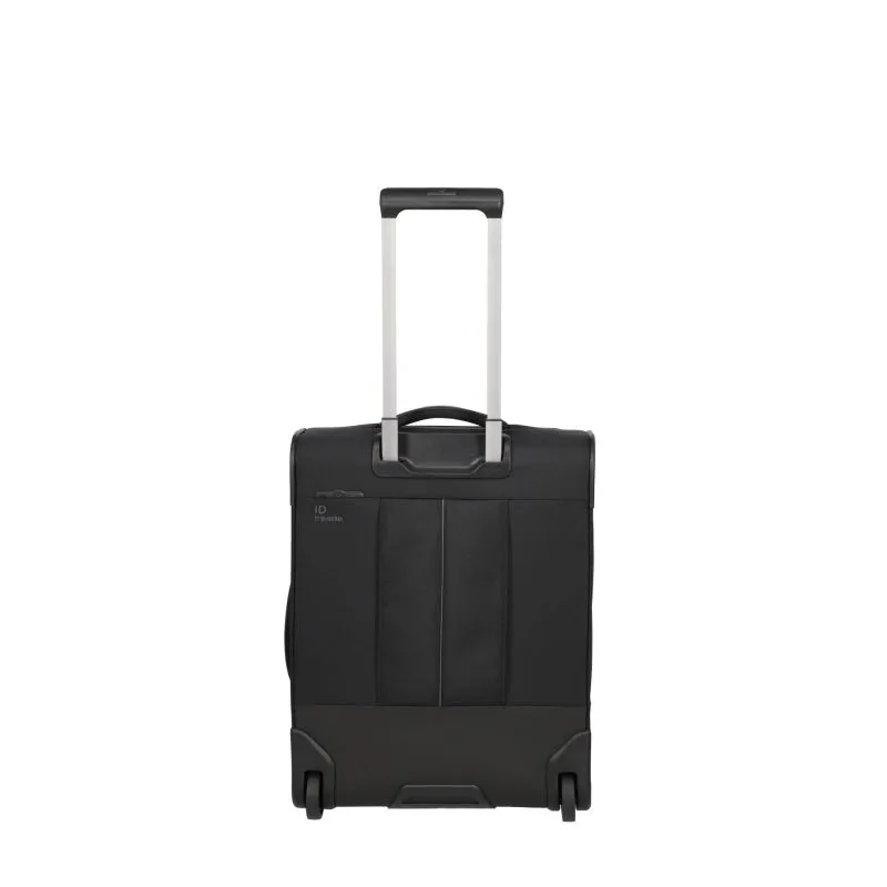 Travelite CROSSLITE Bordtrolley S mit 2 Rollen (54 cm) - Schwarz