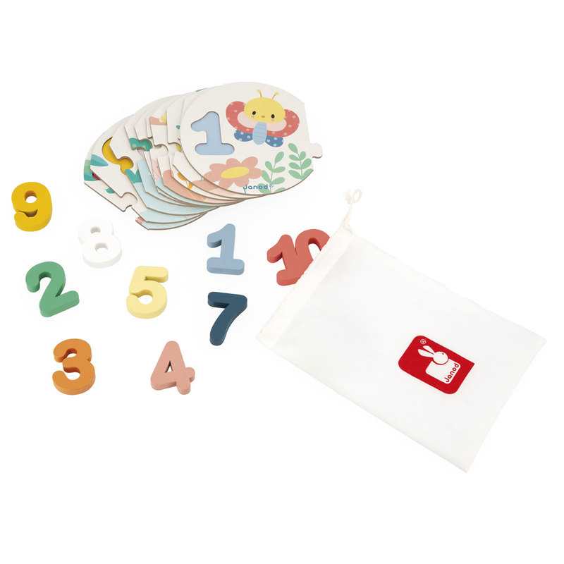 Puzzle mes premiers chiffres Janod