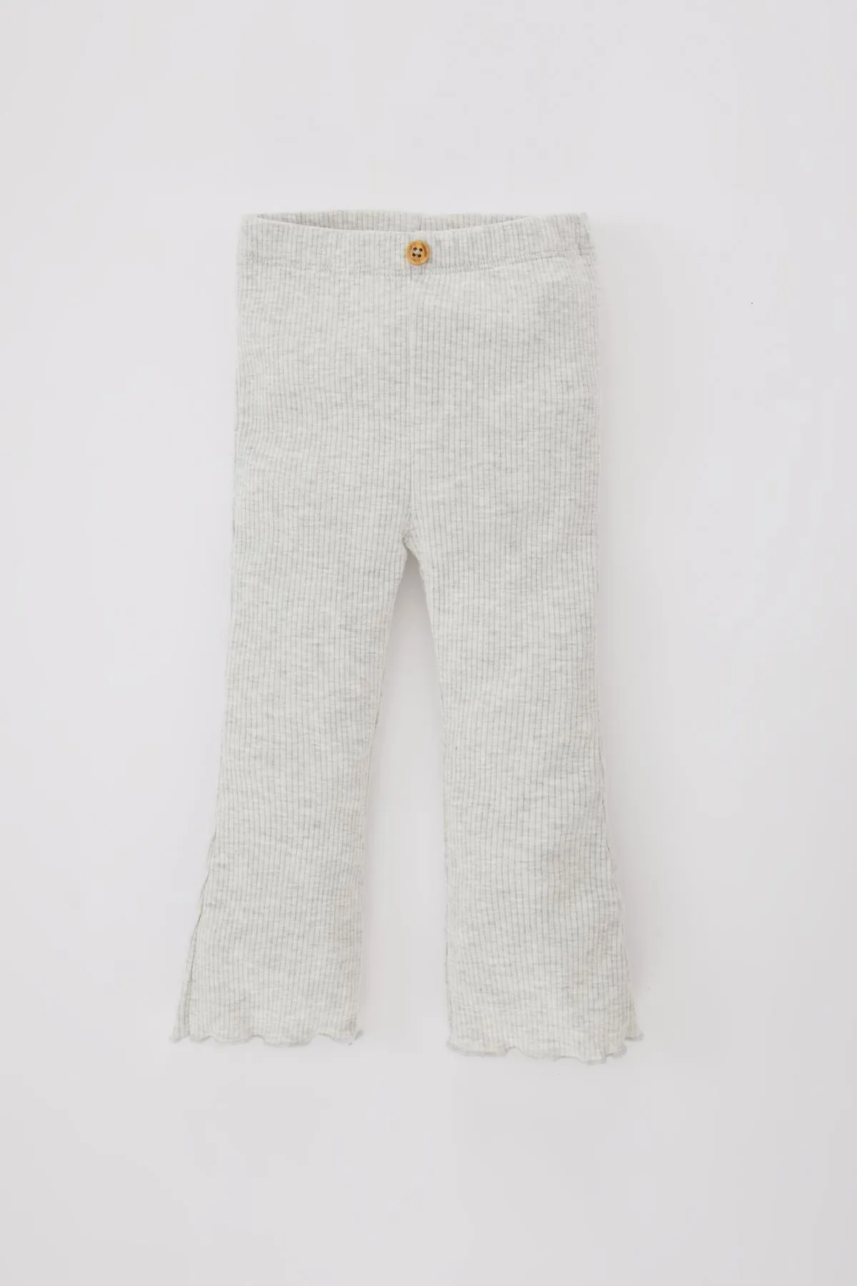 DeFacto  Gerippte Camisole-Strumpfhose mit ausgestelltem Bein für Babys und Mädchen