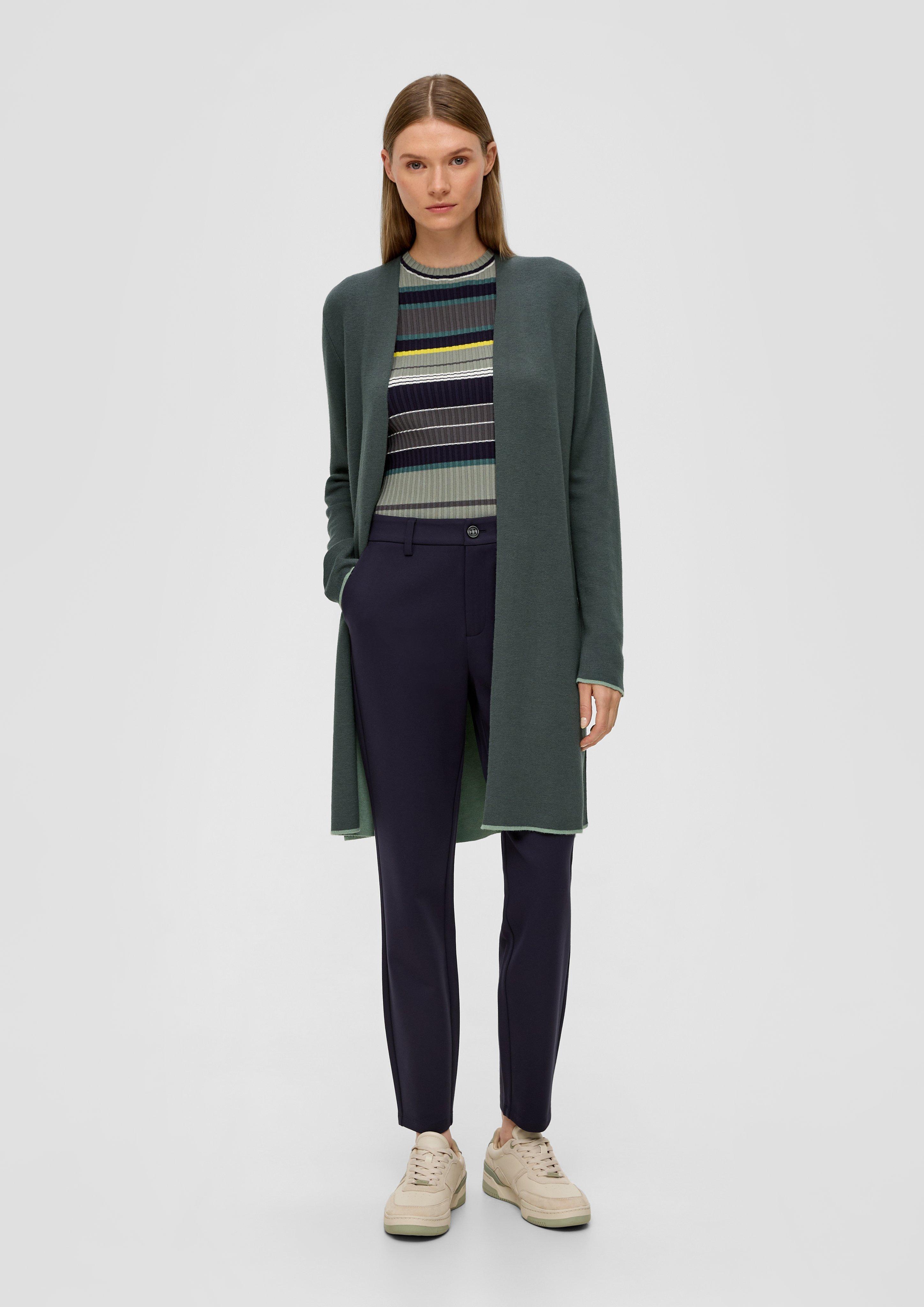 Long-Cardigan in Doubleface-Qualität  2138536-7909