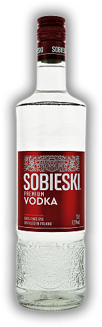 Sobieski Vodka 100% Pure Rye 37,5% Sobieski Vodka 100% Pure Rye 37,5%  0,7	 Liter - Vol 37,5%