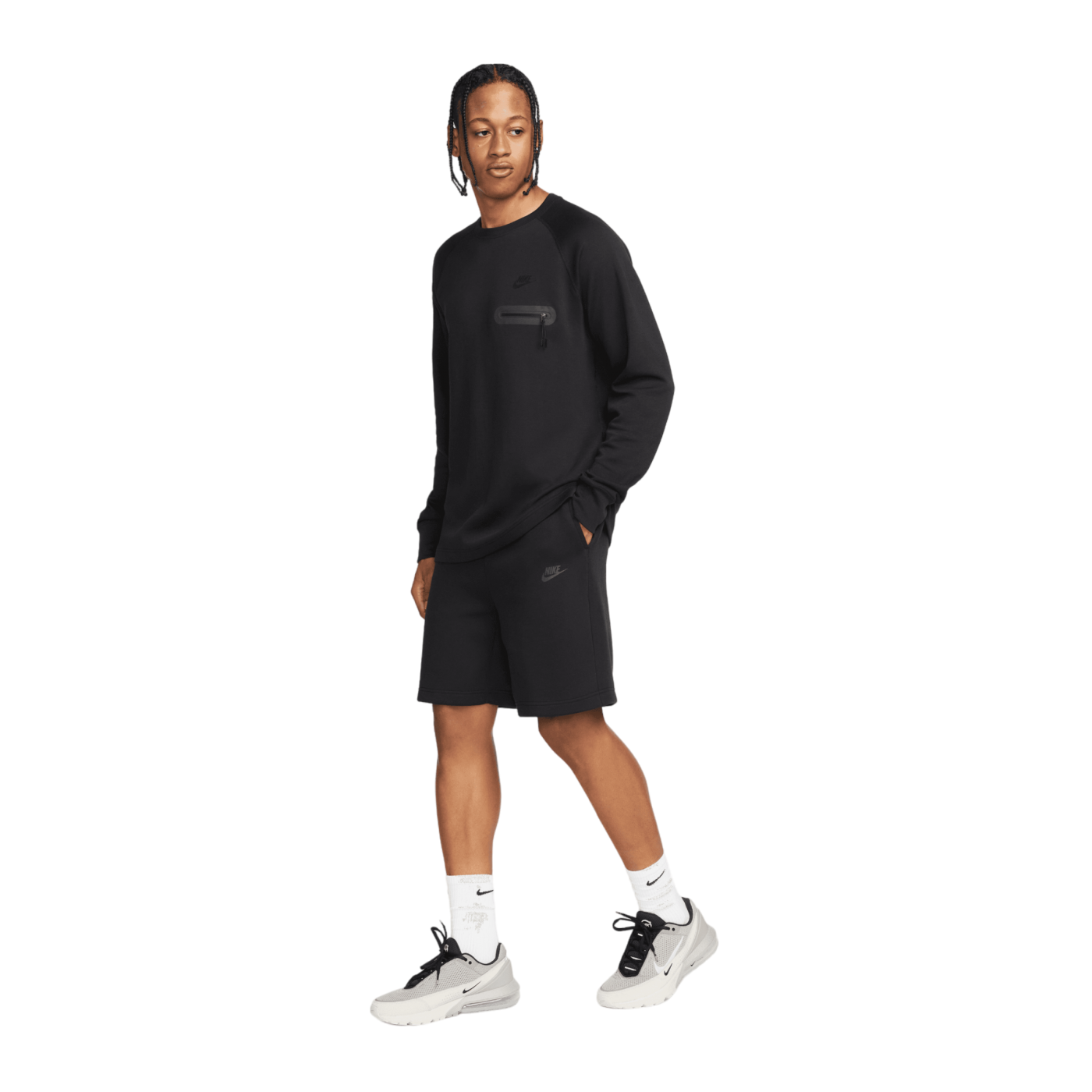 Nike Tech Fleece Short Schwarz F010