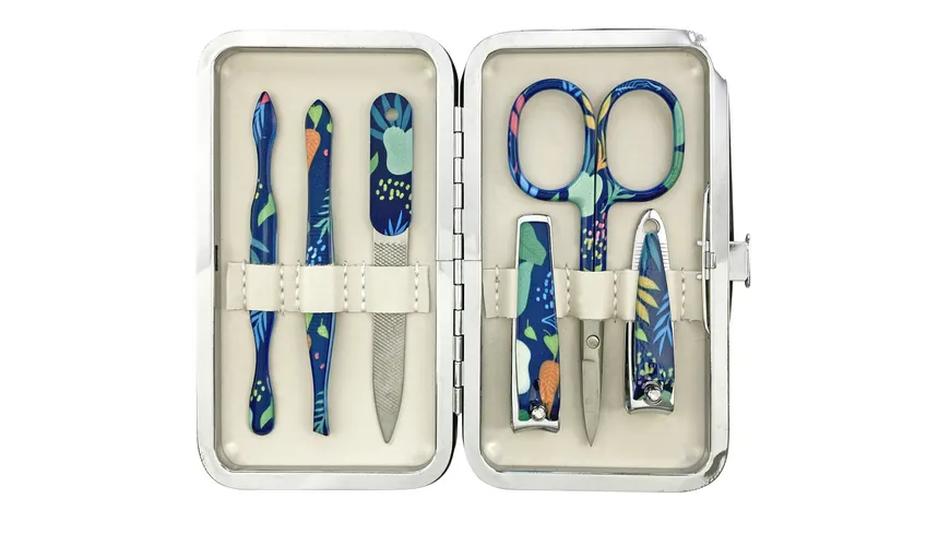 Rahmenmaniküre Etui, 6-teilig, Jungle Jungle