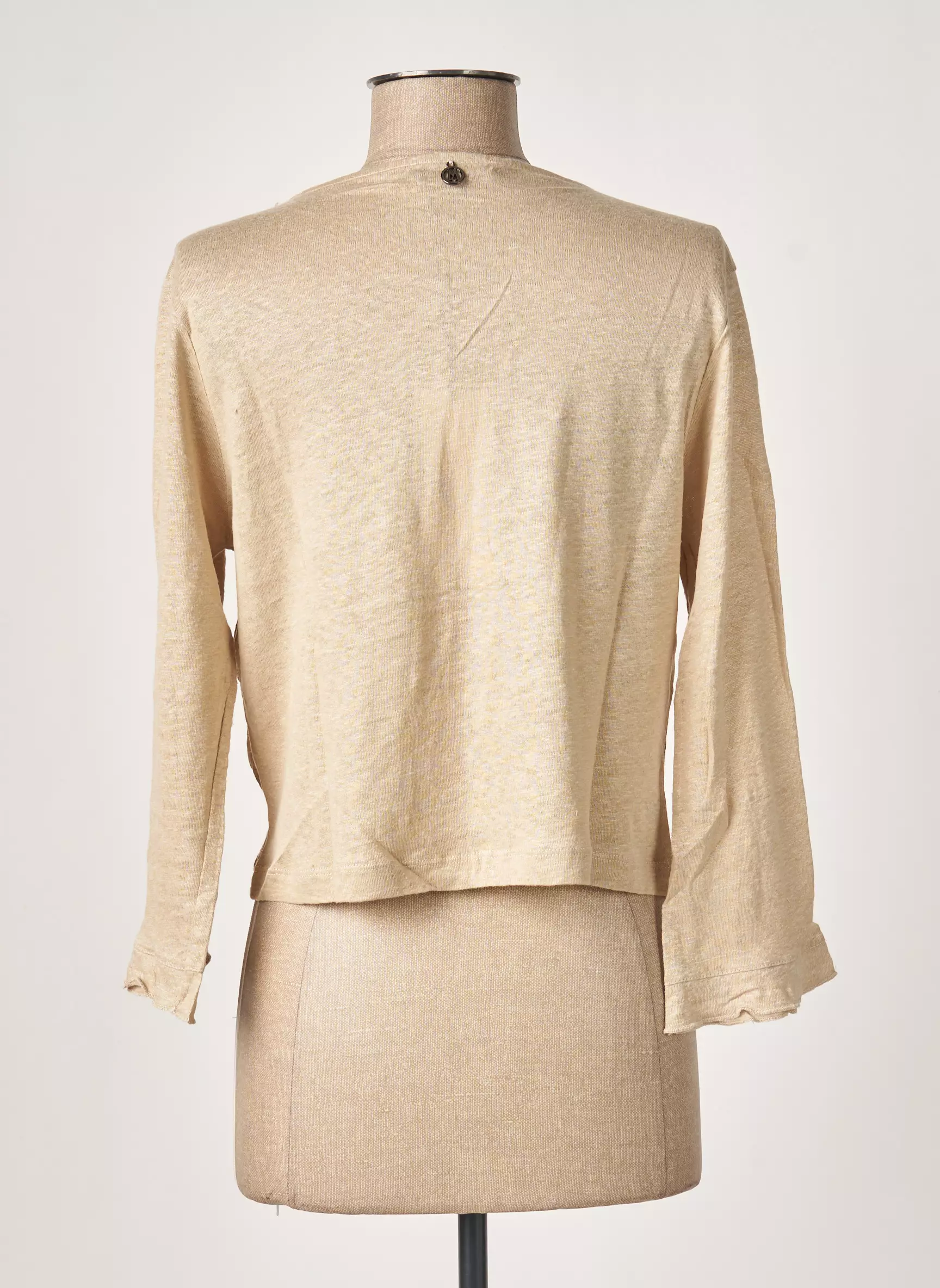 Maloka Cardigans Femme couleur beige