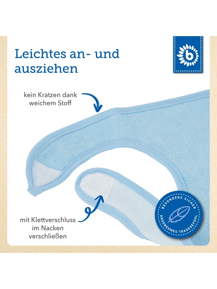 Bieco Spielwaren Lätzchen Set 4 St. in Blau günstig kaufen onesize