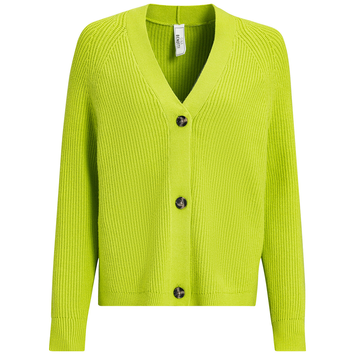 Damen Strickjacke mit V-Ausschnitt