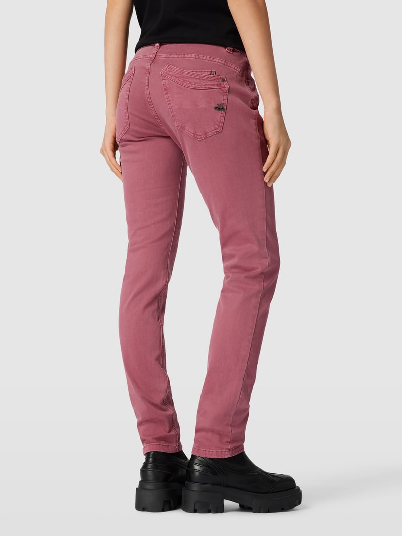 Jeans mit 5-Pocket-Design Modell 'MALIBU' in altrosa