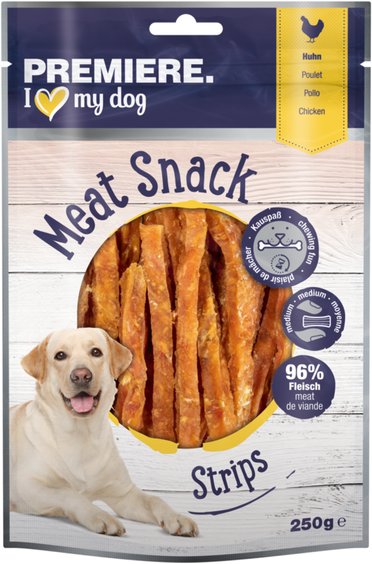 PREMIERE Snacks PREMIERE Hühnerbrust in Streifen 250g