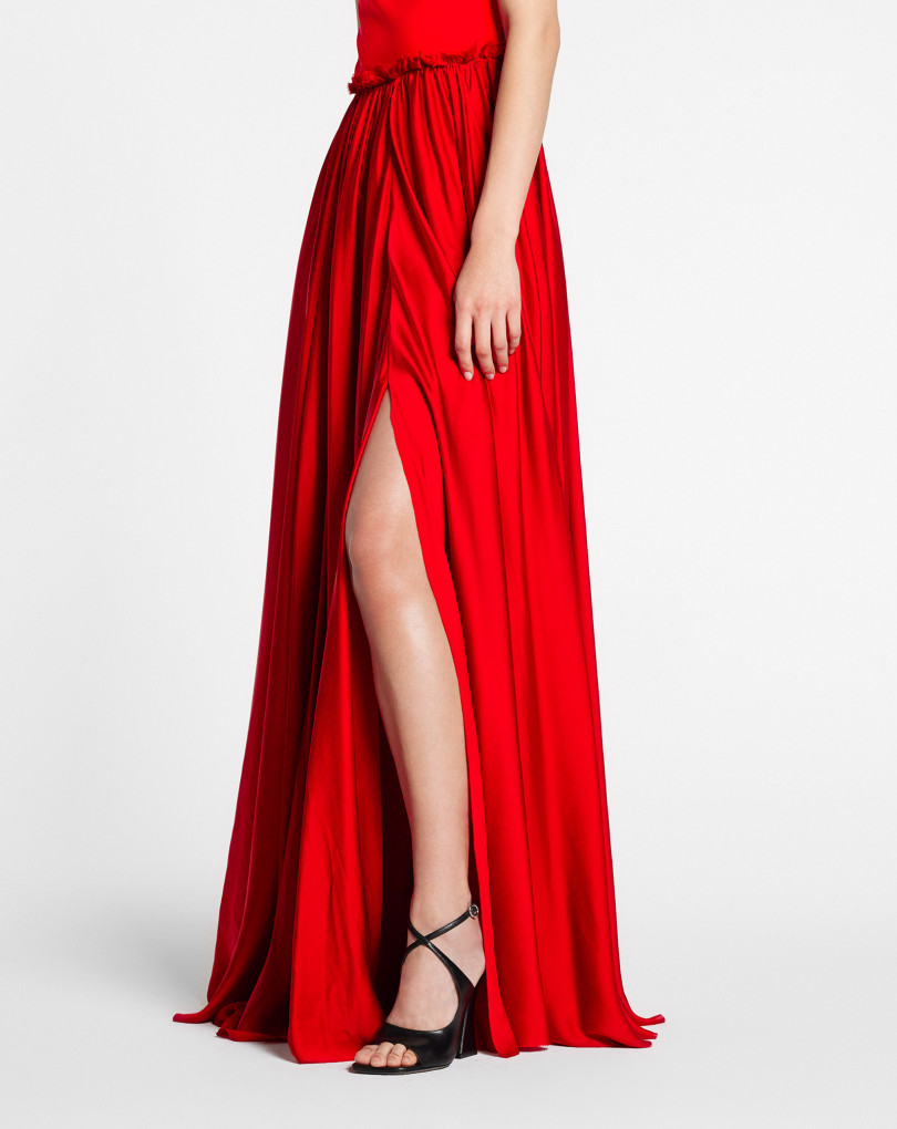 ROBE CHARMEUSE LONGUE TRIBUTE