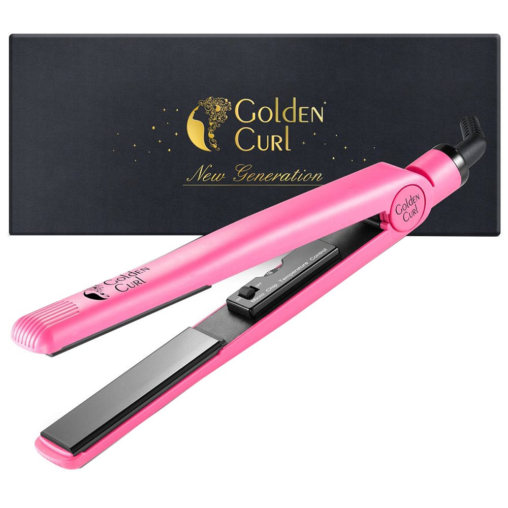 Golden Curl Tourmaline Glätteisen (Pink)