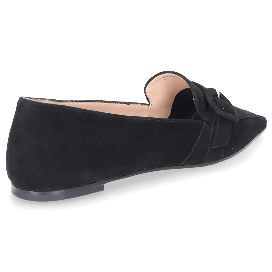 EN AVANT - Ballerinas X211007 Veloursleder - schwarz