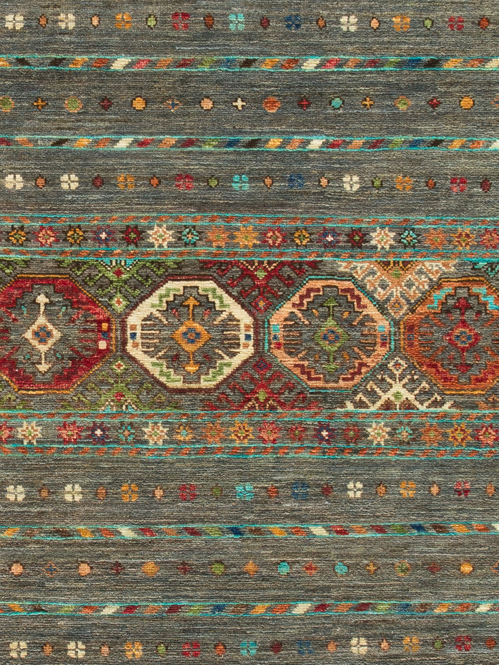 Kazak Ghazni ca. 206 x 312 cm, Unikat / Einzelstück
