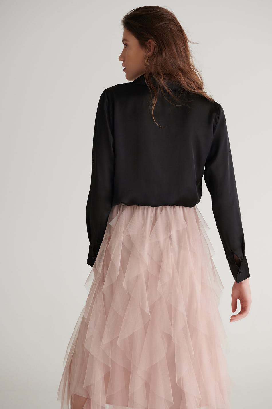 Fanny satin shirt