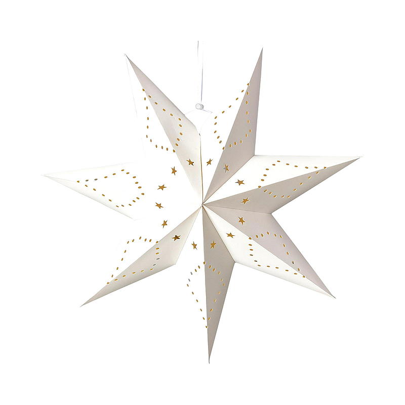Light IT Julestjerne 45 cm, m/LED-lys batteridrevet