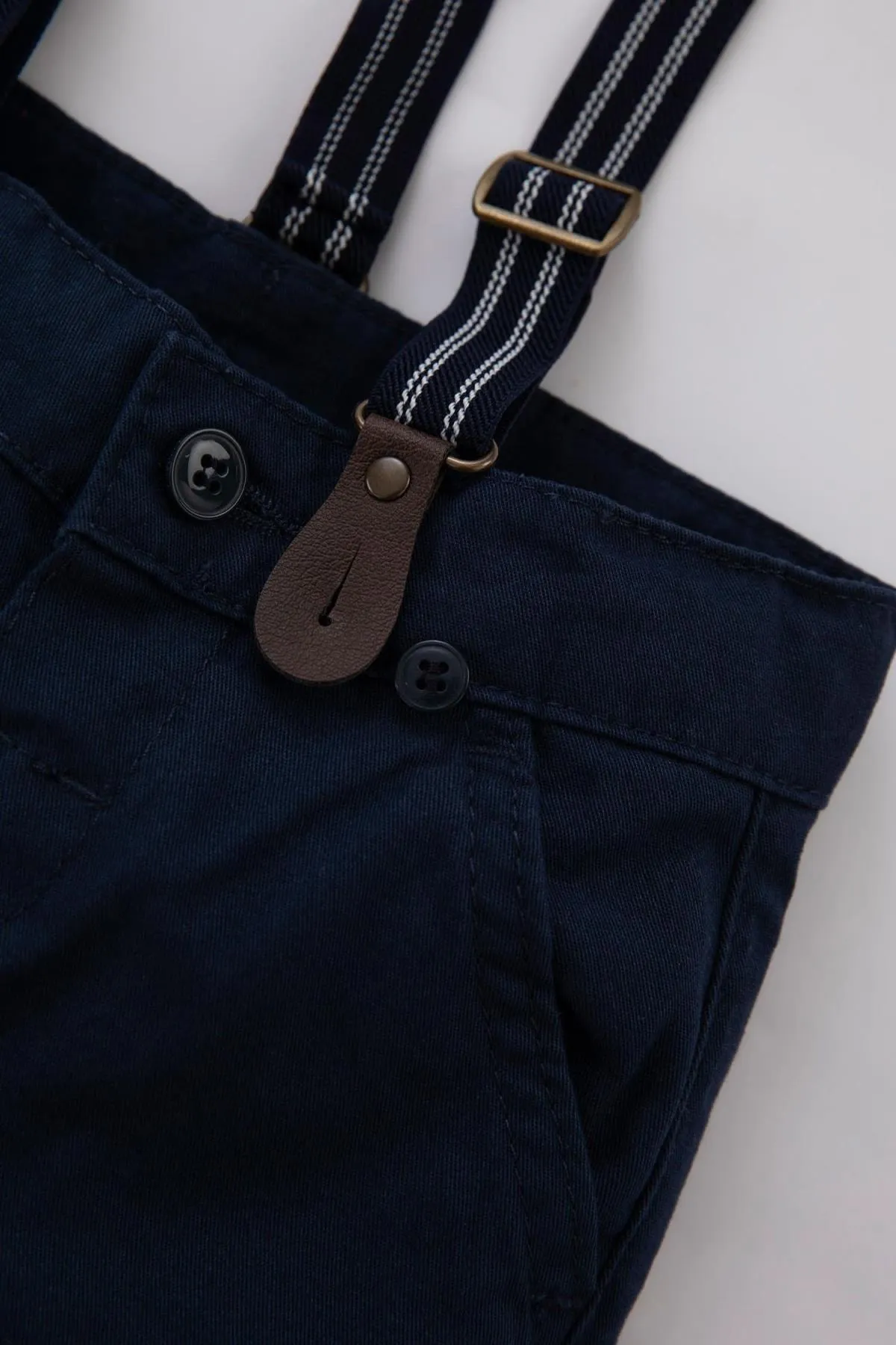 DeFacto  Hosenträger-Gabardine-Hose für Babys im 2er-Set