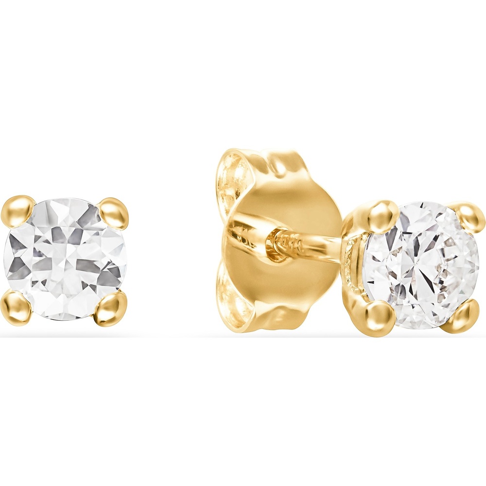 FAVS Boucles d'oreilles à fermoir à poussette 375 Or jaune Boucles d'oreilles