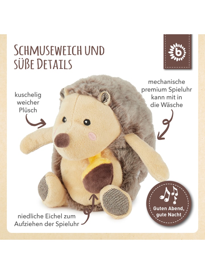 Bieco Spielwaren Musikspieluhr Igel - ab Geburt in Braun günstig kaufen onesize