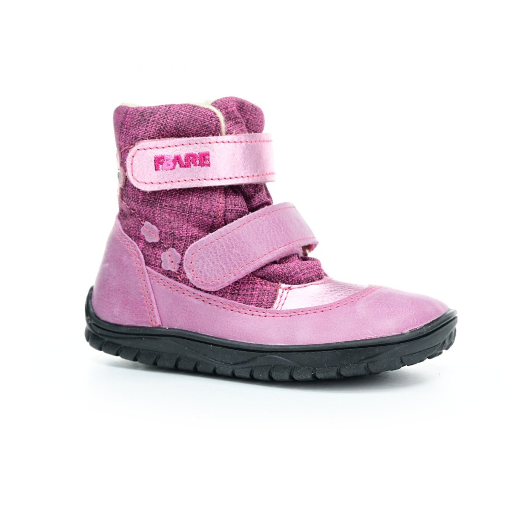 Fare B5541951 rosa gefütterte Barfuß-Stiefeletten mit Membran (bare)