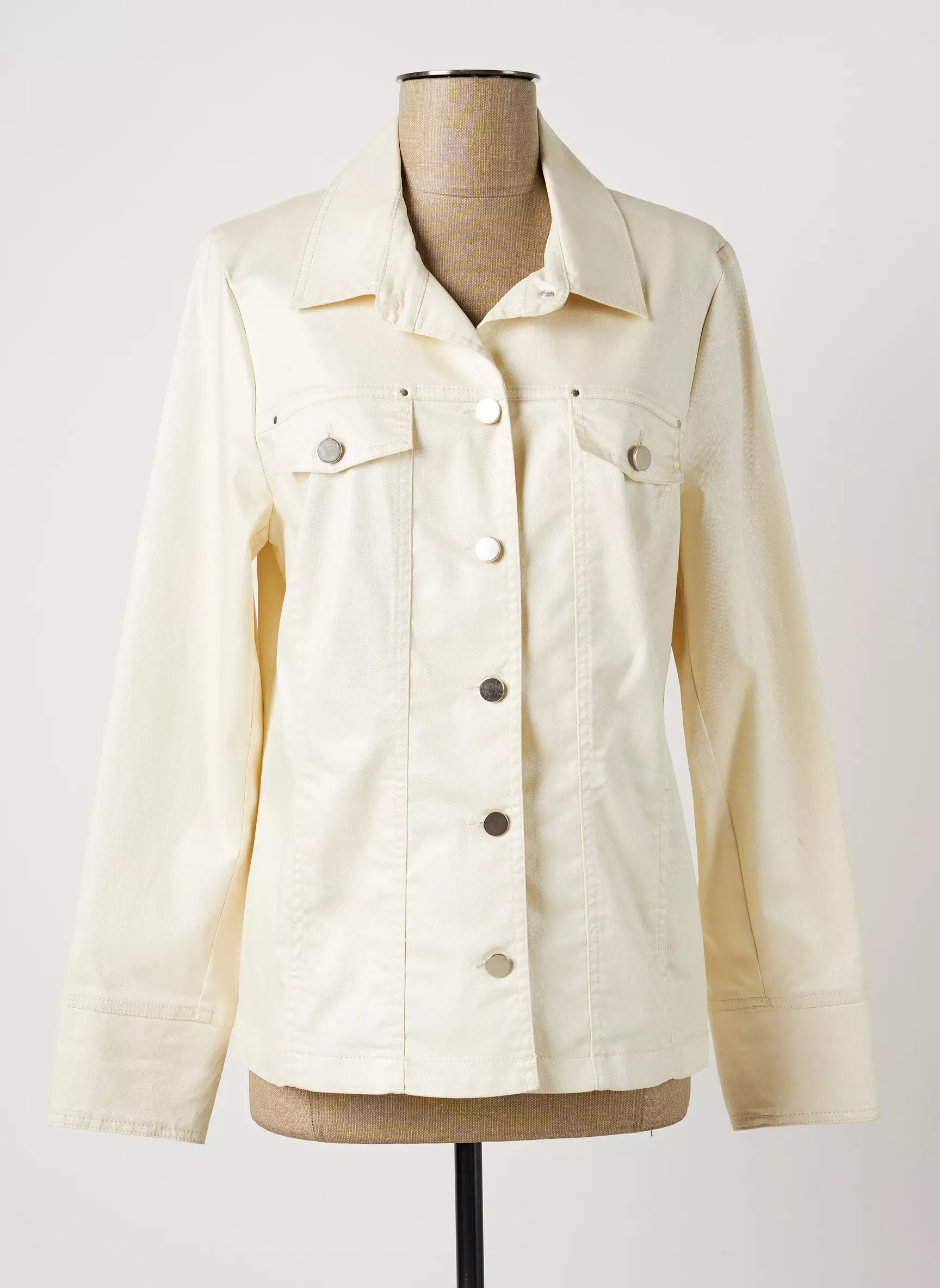 Pauporte Vestecasual Femme couleur beige