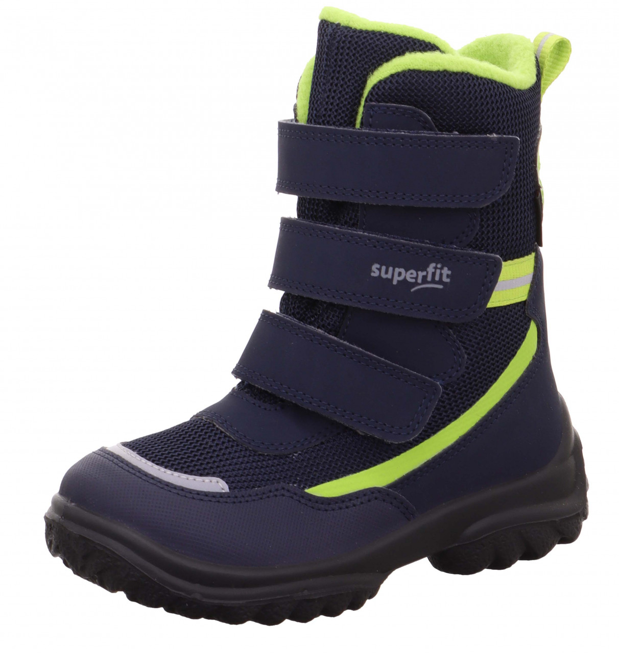 SNOWCAT - Blau/GrünStiefel mit Klettverschluss