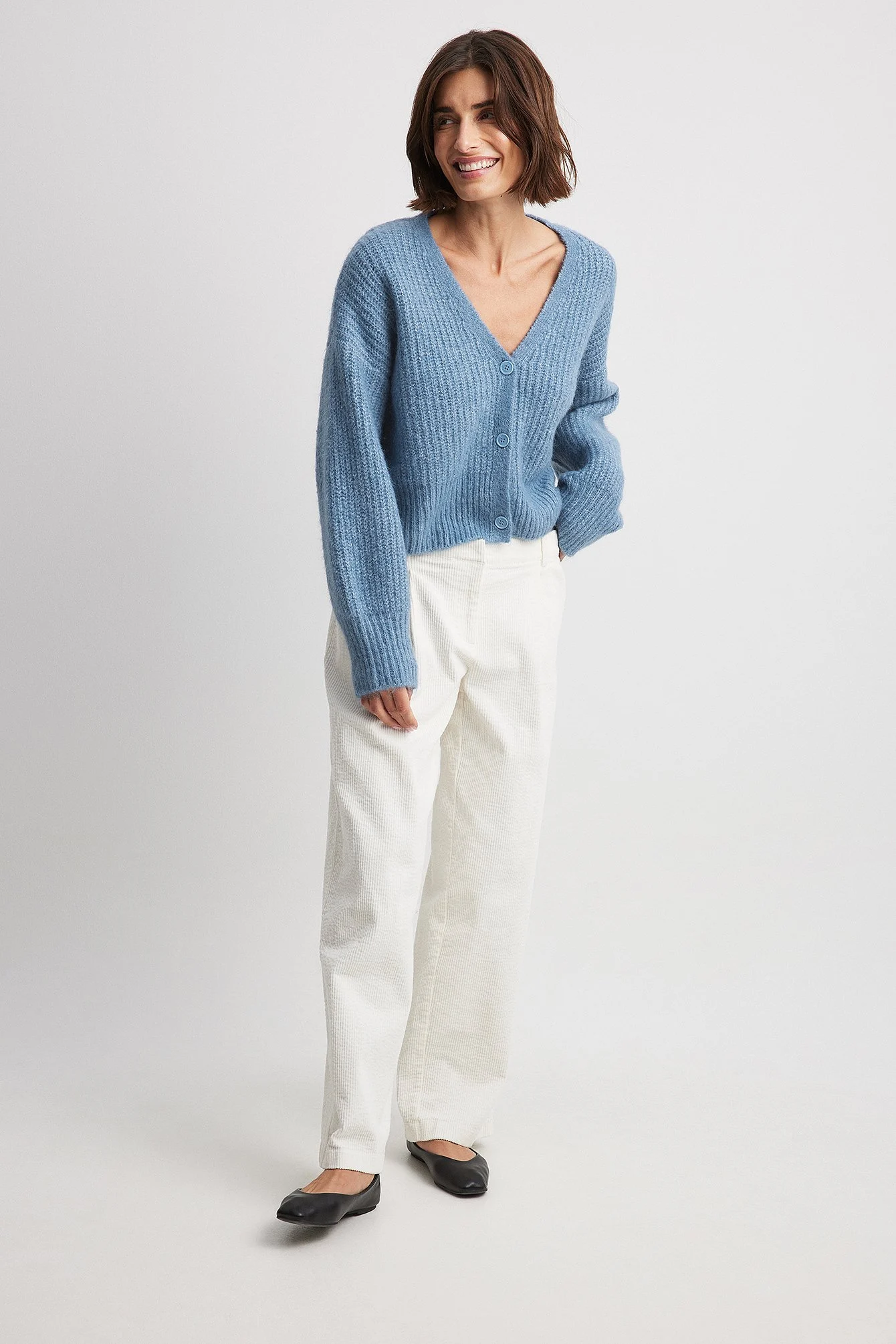 Oversize Strick-Cardigan