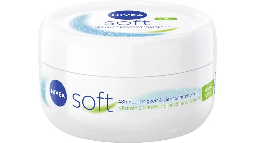 NIVEA soft Creme Erfrischende Feuchtigkeitscreme 200 ml