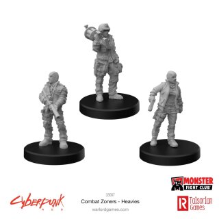 MFF - Cyberpunk Red - Combat Zoners Heavies (3) (EN)