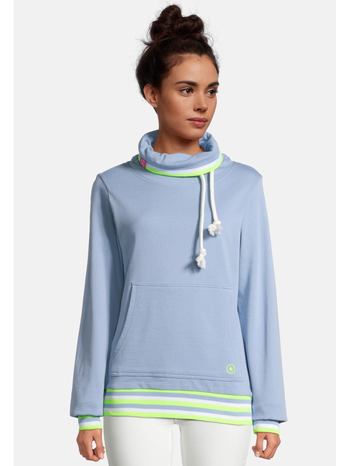 Salzhaut Sweatshirt LEPEL in Ice Blue günstig kaufen