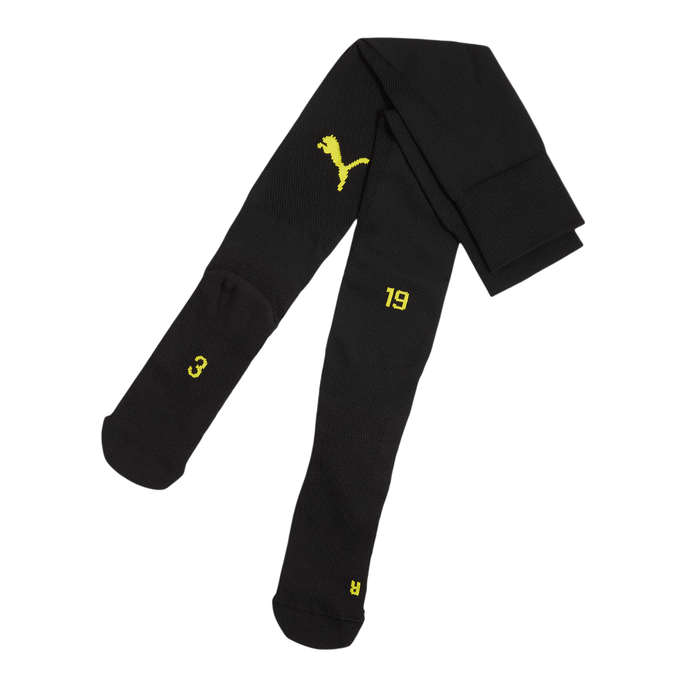 PUMA BVB Dortmund Strumpfstutzen Away 2024/2025 Schwarz F02