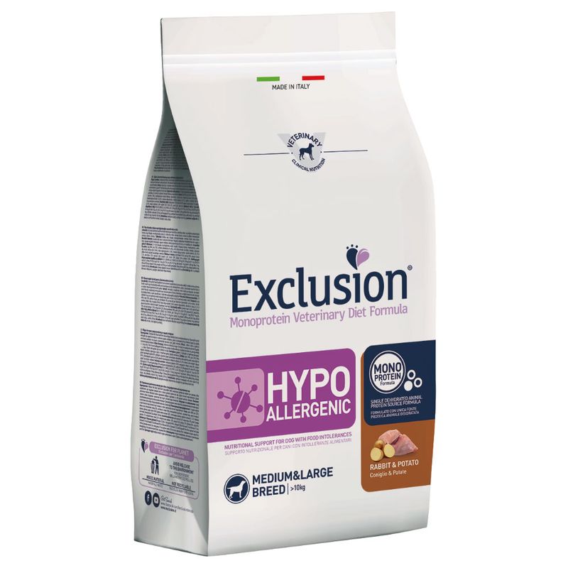 Exclusion Diet Hypoallergenic Medium/Large Adult mit Ente & Kartoffel