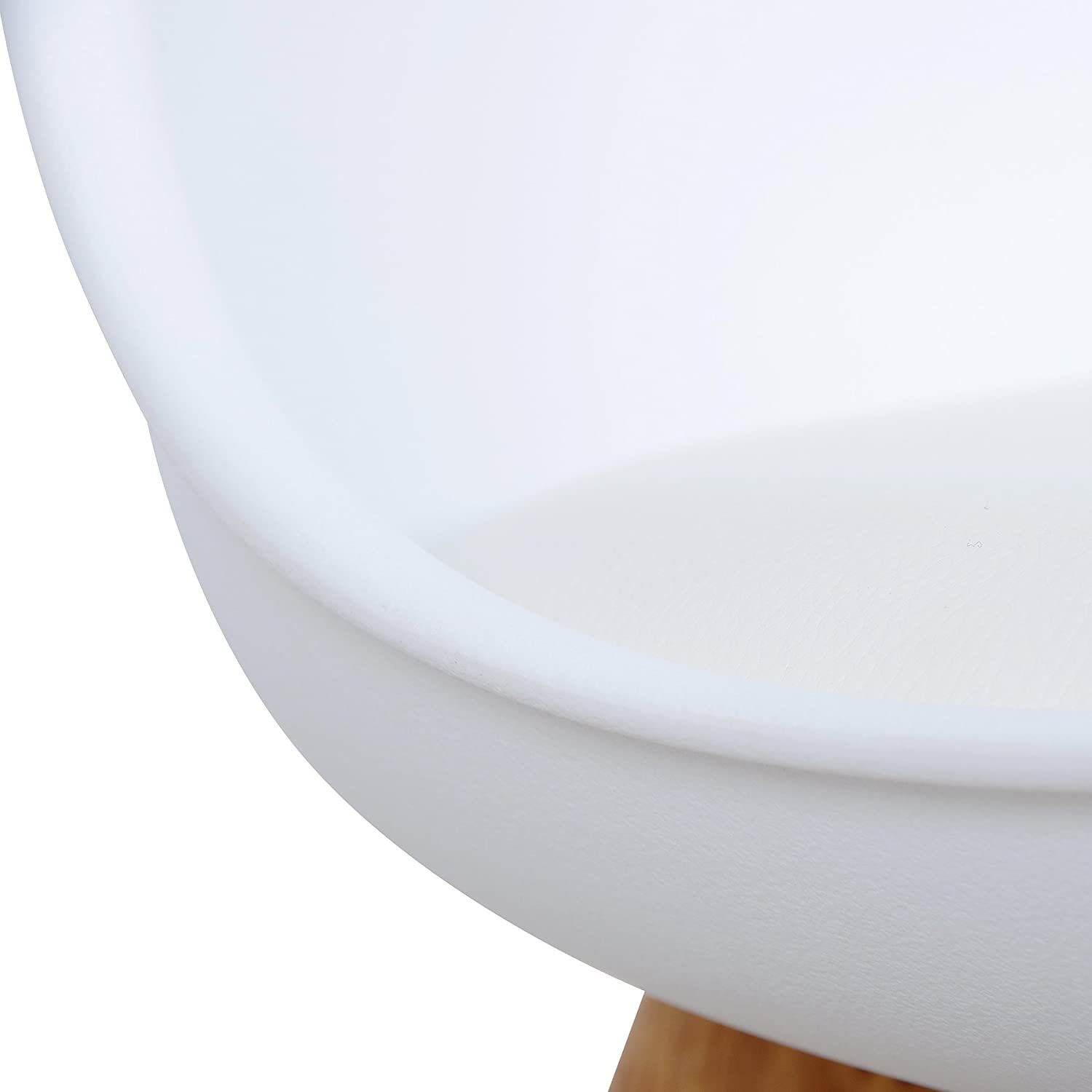 Woltu Esszimmerstuhl (Set, 6 St), Designstuhl Sitzfläche aus Kunstleder