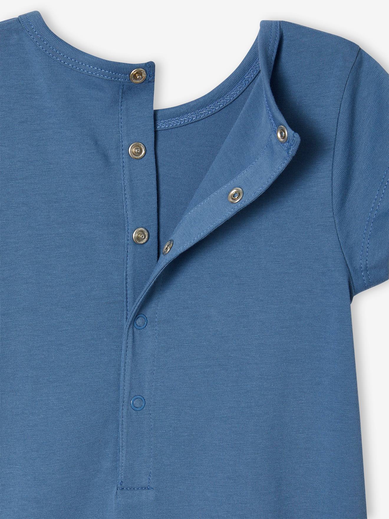 Vertbaudet Baby Kurzoverall BASIC - karamell