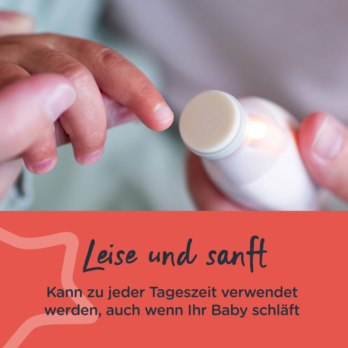 Elektrischer Baby-Nagelfeilen-Trimmer, 1 St