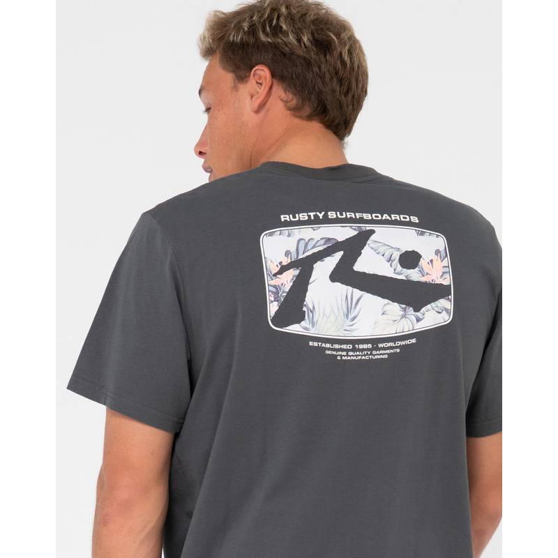 RUSTY ADVOCATE SHORT SLEEVE TEE T-Shirt Herren