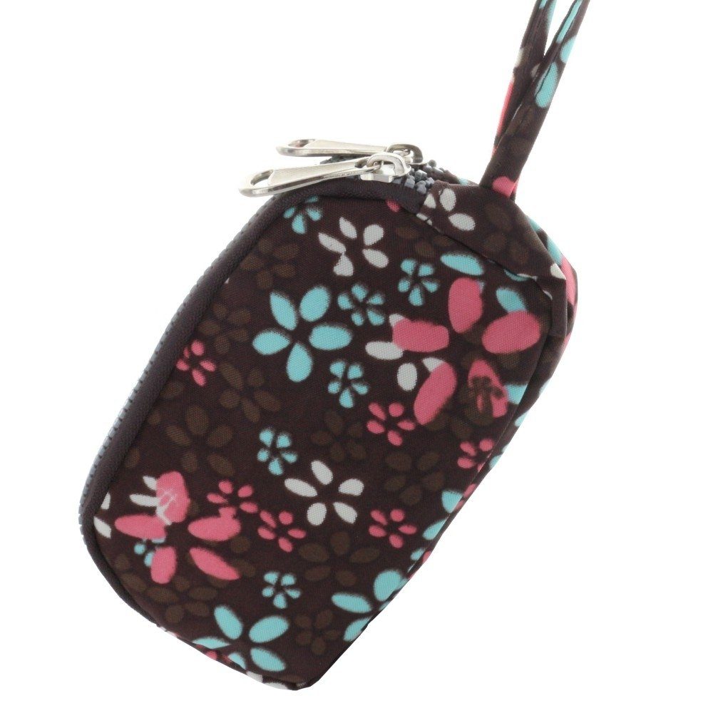 XiRRiX Kosmetiktasche Kleine Schminktasche Make Up Tasche Utensilienbag (mit Handschlaufe), mit zwei Reißverschluss Fächern