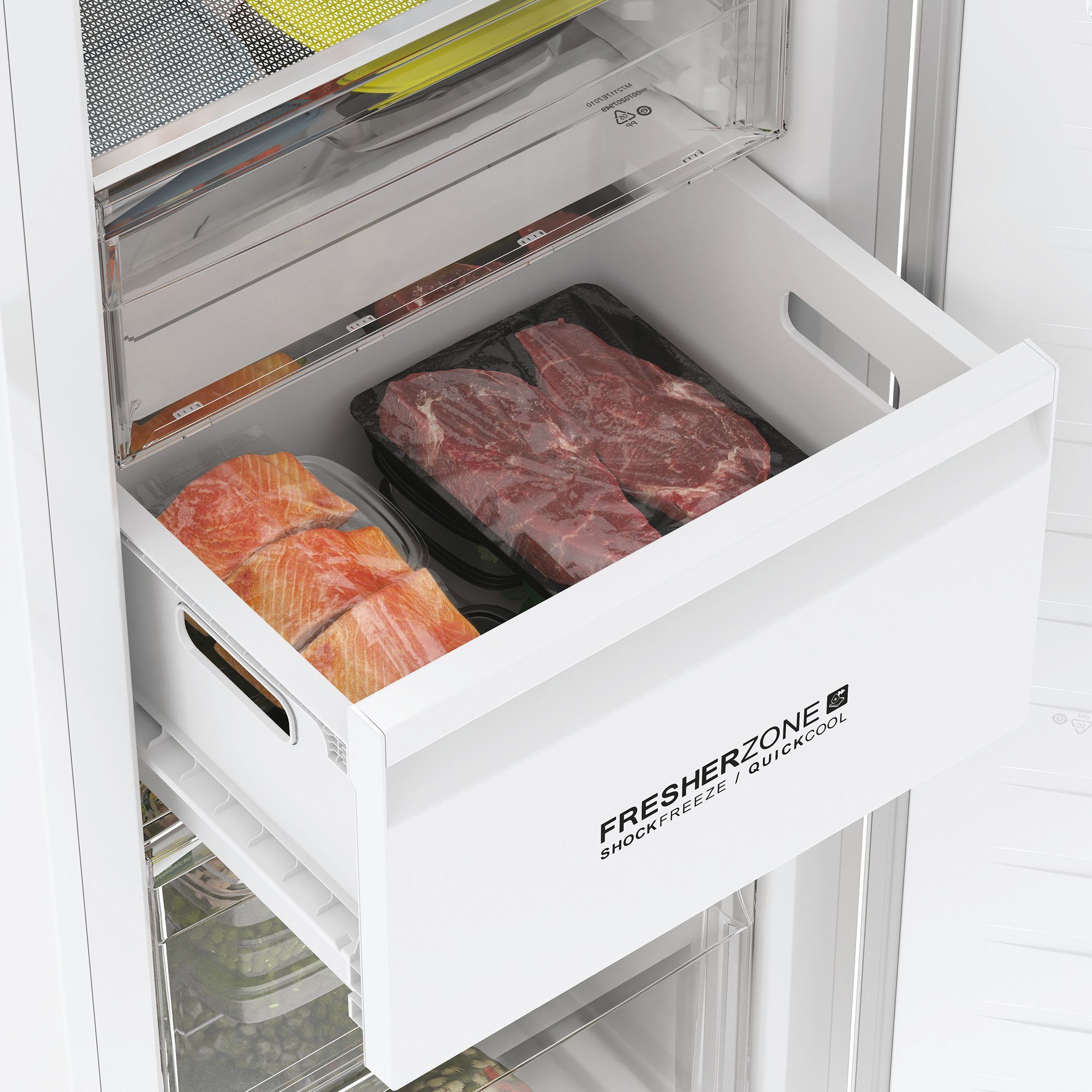Haier Gefrierschrank H3F285WEH1, 170.5 cm hoch, 59.5 cm breit, No Frost, WIFI Connected, Digitales Tür Display