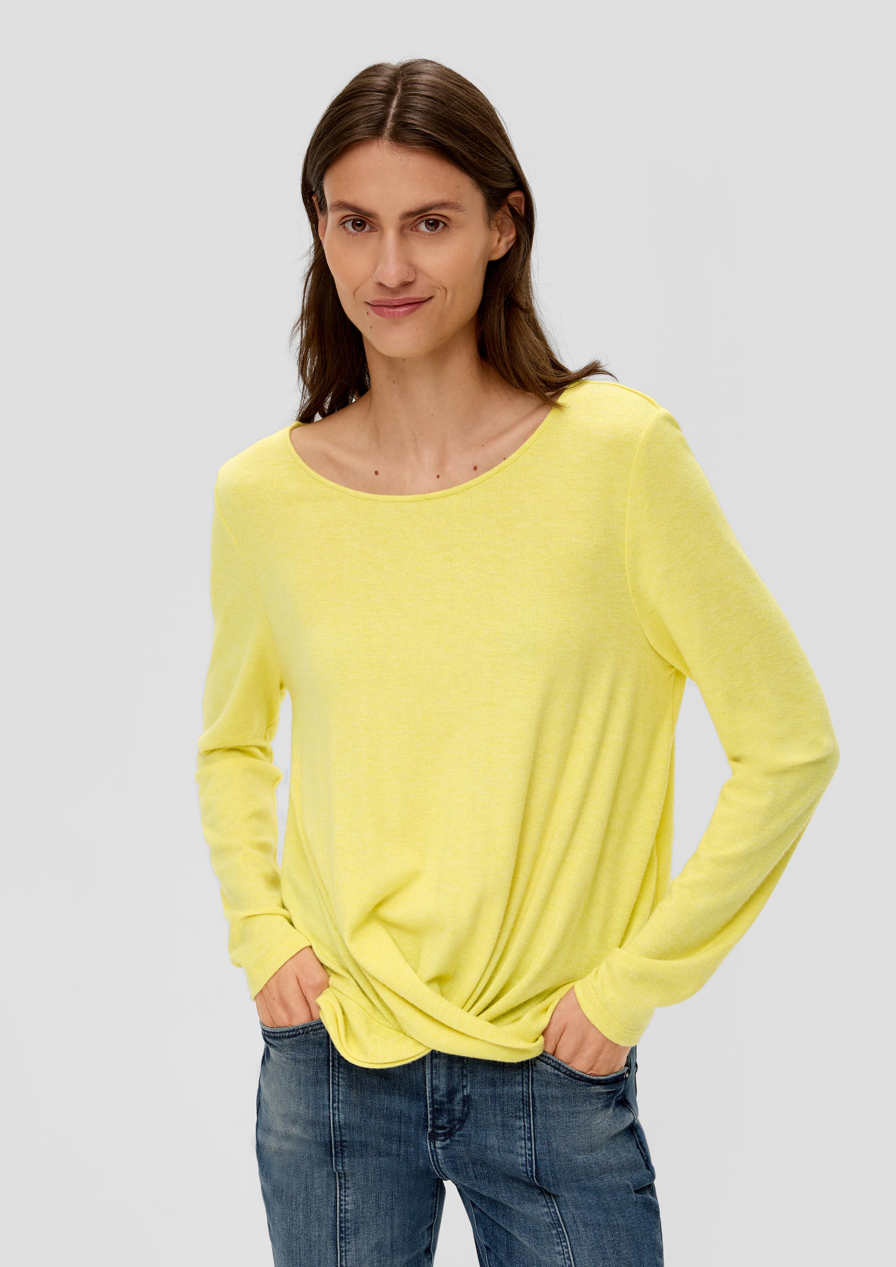 Longsleeve mit Wickeldetail  2136282-14W9