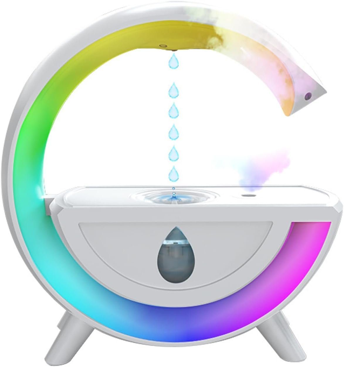 Welikera Luftbefeuchter Aroma Diffuser mit Nachtlicht für Schlafzimmer, 350ml, 0,35 l Wassertank
