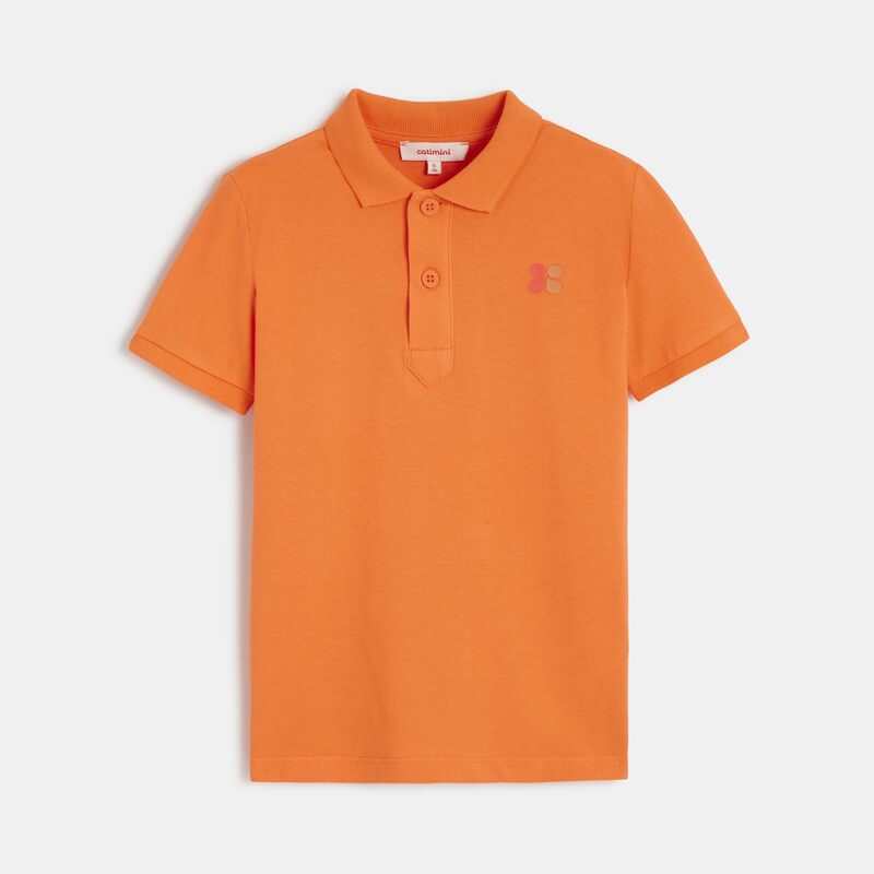 Polo garçon orange Catimini