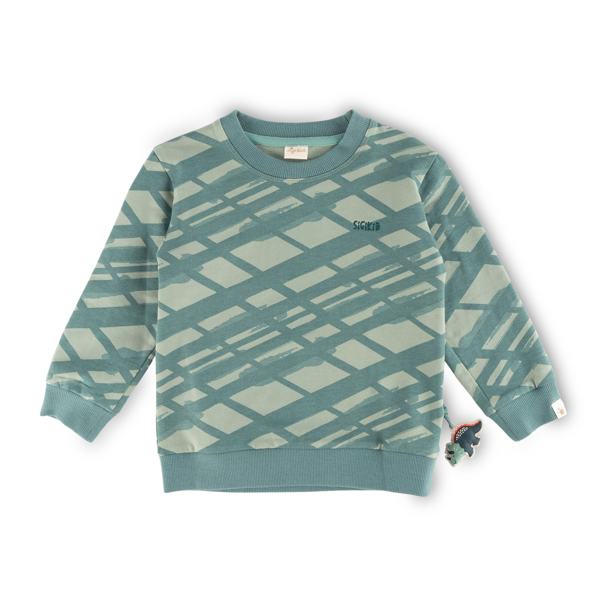 Kinder Sweatshirt Dino, grün