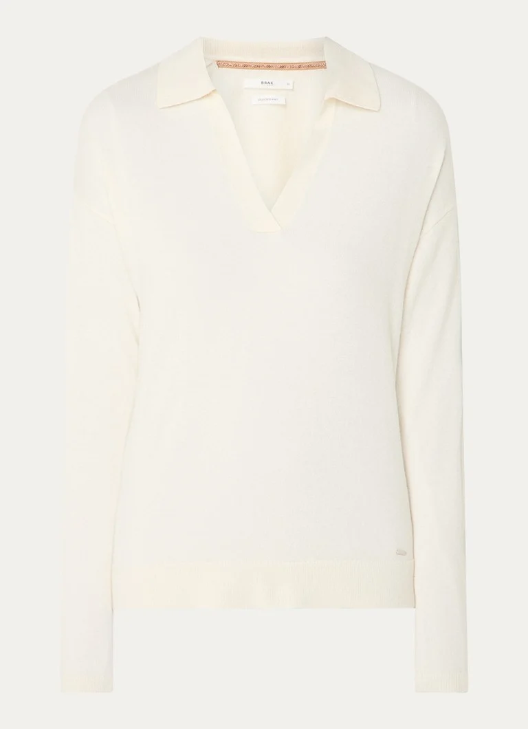 Sweter BRAX Lilian Fine Knit z mieszanki kaszmiru