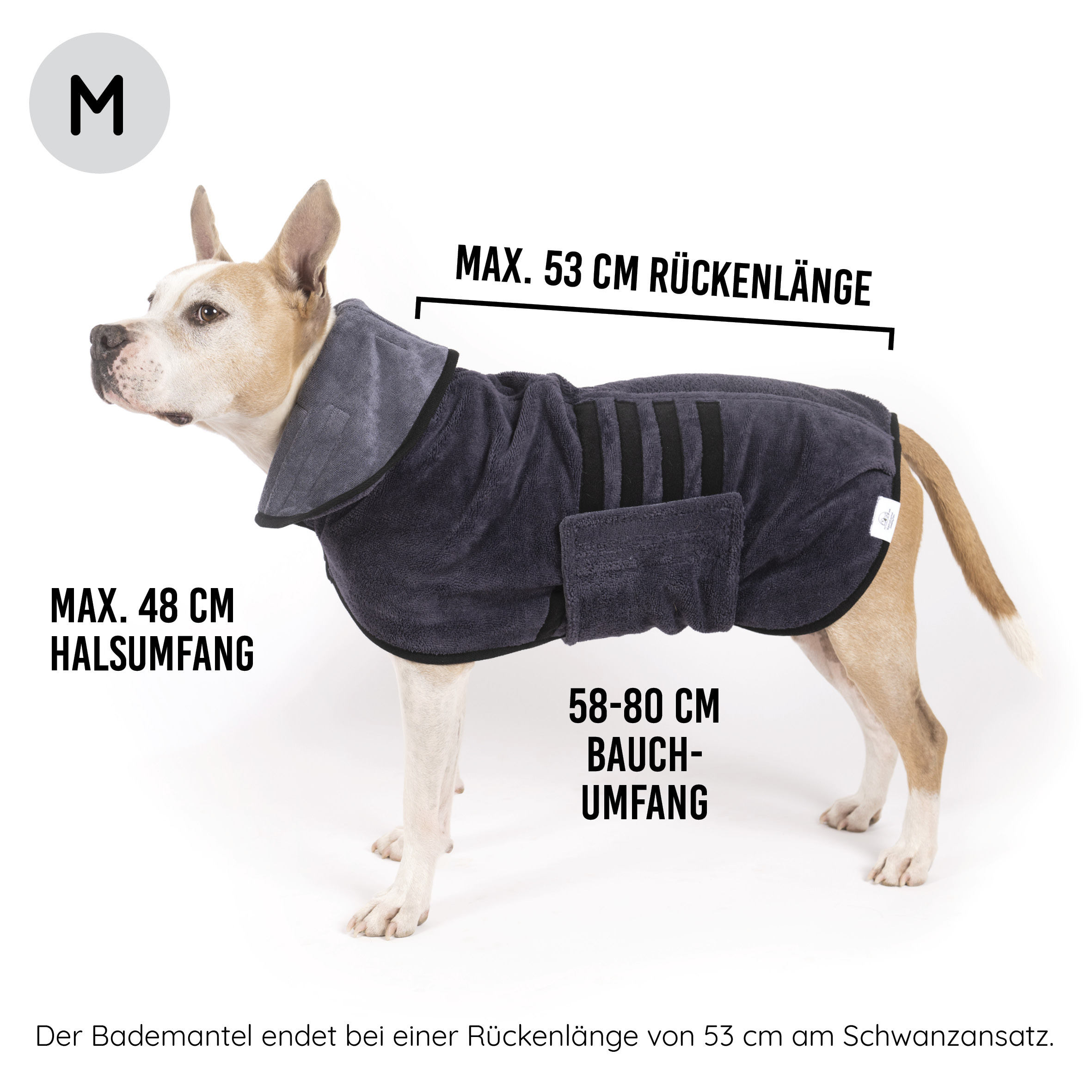 KaraLuna Hundemäntel KaraLuna Bademantel für Hunde M