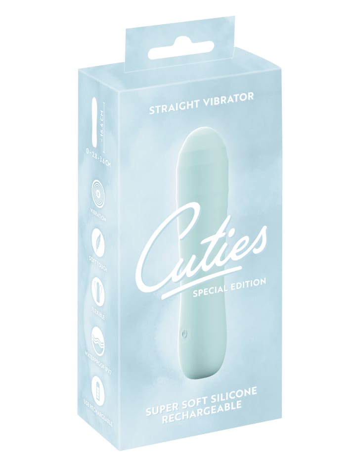 Cuties Vibrator Straight Vibrator in türkis günstig kaufen 16,5 cm